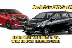 Toyota Calya 2026 Facelift: Mobil Serbaguna 7 Penumpang, Irit BBM, Stylish, dan Praktis untuk Keluarga Muda