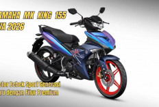 All New Yamaha MX King 155 VVA 2026, Motor Bebek Sport Generasi Baru dengan Fitur Premium