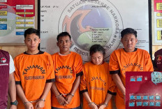 Ratusan Pil Ektasi Asal Tanah Abang Gagal Beredar di Kota Prabumulih, Polisi Tangkap 4 Remaja Pengedarnya