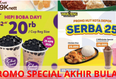 Yuhu Ada Spesial Promo Nih! Akhir Bulan Bisa Makan Enak Dapatkan Diskon Hingga 25 Persen, Penasaran?
