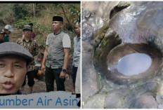 Kebesaran Tuhan!  Tak ada Laut, Bukit Barisan Ada Mata Air Asin, Warga Heboh Sungai Purba 