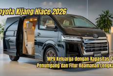Toyota Kijang Hiace 2026: MPV Keluarga dengan Kapasitas 7-8 Penumpang dan Fitur Keamanan Lengkap