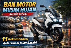 Ban Motor Musim Hujan Paling Dicari! Ini 11 Pilihan Anti Licin yang Bikin Aman Jalan Basah Tak Lagi Ngeri