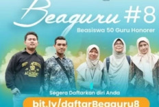 Buruan Daftar! Ada Beasiswa Guru Honorer, Bisa Dapat Insentif, Berikut Syarat dan Linknya… 