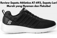 Sepatu Athletica AT-693, Pilihan Hemat untuk Pelari dengan Upper Elastiknit yang Nyaman dan Fleksibel