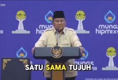 Viral Video Prabowo Hitung 10+6 Jadi 17 di Pidato Munas HIPMI Disambut Tepuk Tangan, Netizen: Waktu SD...