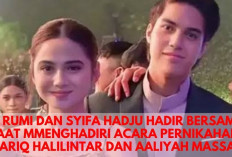 Bikin Heboh! El Rumi Hadir Bersama Syifa Hadju dalam Pernikahan Thariq Halilintar dan Aaliyah Massaid... 