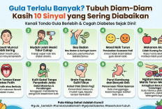 Gula Terlalu Banyak? Tubuh Diam-Diam Kasih 10 Sinyal yang Sering Diabaikan