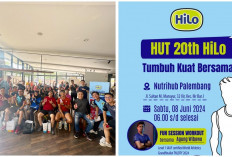 Keseruan HiLo Rayakan Hut ke 20 Bersama Nutrihub Palembang Dengan Tema 