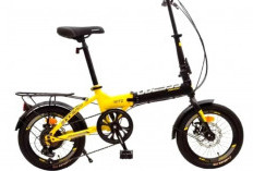 Review Sepeda Lipat Odessy RITZ 20 Inch, Gowes Santai Murah Meriah, Stylish dan Ringkas!