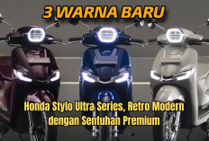 Honda Stylo Ultra Series, Retro Modern dengan Sentuhan Premium, Hanya Tersedia 3 Varian Warna Langka