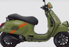 Vespa GTV Rp177 Juta, Skutik 278 Cc dengan Gaya Sporty