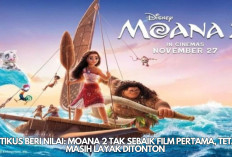 Film Moana 2 Dikritik! Kritikus Nilai Tidak Sebagus yang Pertama, Tapi Masih Layak untuk Ditonton