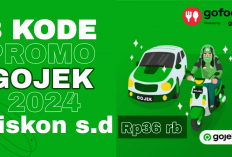 8 Kode Promo Gojek Pengguna Baru! Diskon Menggila Rp30 Ribu Goride, GoCar hingga Potongan Rp36 Ribu GoFood
