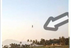 Angin Kencang! Bocah Terbang, Terbawa Layangan