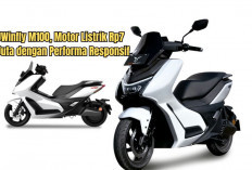 UWinfly M100, Motor Listrik Rp7 Juta dengan Performa Responsif dan Biaya Operasional Super Hemat