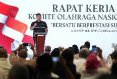 Di Rakernas KONI Pusat, Menpora Dito Ariotedjo Ajak Bangun Olahraga Berprestasi
