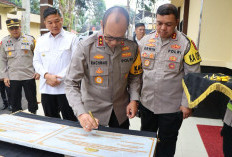 Kapolda Sumsel Kunjungan ke Polres Pagaralam, Sampaikan Pesan Penting Saat Nataru dan Pemilu