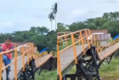 Baru Selesai Diperbaiki, Jembatan Darurat di Ogan Ilir Roboh Lagi, Warga Minta Solusi Permanen