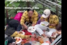 Gokil! Mak-mak Makan Lesehan di Changi Airport Singapura dekat Waterfall Buatan, Sampai Bawa Cobek?