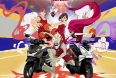 Kolaborasi Honda BeAT dan Anime DanDaDan di Honda DBL 2025, Gen Z Auto Hype!  