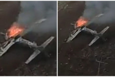 BREAKING NEWS! Pesawat Tempur AU Jatuh Pegunungan Tengger, Semoga Tak Ada Korban! 