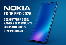 Spesifikasi HP Nokia Edge Pro 2026 Bocor Parah, Desainnya Nyaris Tanpa Tepi dan Anti Gores Super Tangguh