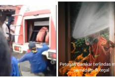 Hati-hati Pak Damkar, Seorang Petugas Pemadam Kebakaran Terlindas Mobil Saat Sedang Bertugas di Tegal...