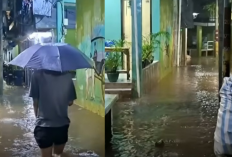 Sahur Berubah Jadi Mencekam! Banjir 70 Cm Genangi Permukiman Kebon Pala Jatinegara