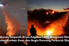 Kebakaran Terparah di Los Angeles! 1.000 Bangunan Hangus, Puluhan Korban Jiwa & Angin Kencang Perburuk Situasi