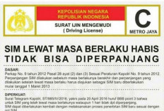 Telat Perpanjang SIM Digugat, Aturan Bikin Baru Diuji MK