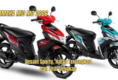 Yamaha Mio M3 2026 Hadir dengan Desain Sporty Merah Hitam, Harga Terjangkau dan Fitur Lengkap