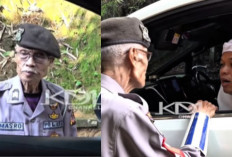 Kisah Kakek Masro Atur Lantas di Ciamis dengan Seragam Polisi Tanpa Gaji Bikin Dedi Mulyadi Kaget