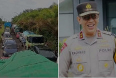 TEGAS! Kapolda Sumsel Perintahkan Truk Paksa Berhenti Atau Putar Balik, Buntut Macet Jalintim