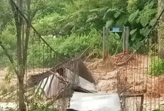 Banjir di Kabupaten  Empat Lawang, Jembatan Hanyut Tempat Wisata Porak Poranda