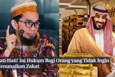 Hati-Hati! Ini Hukum Bagi Orang yang Tidak Ingin Menunaikan Zakat, Begini Penjelasan Ustadz Adi Hidayat