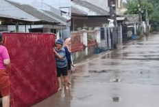 Banjir Surut di Ciledug Indah! Warga Bergerak Bersihkan Lumpur dan Sampah