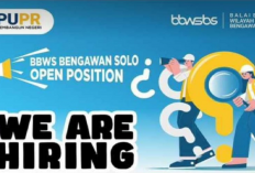 Buruan Cek! Balai Besar Wilayah Sungai Bengawan Solo Buka Lowongan Untuk Sarjana Komputer,ini Persyaratannya