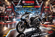 Yamaha Mio Street 155 Hadir Headlamp LED Tajam dan Mesin 155 CC, Kalahkan Beat Street dan Vario?