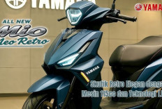 Yamaha Mio Neo Retro Modern 2026, Skutik Retro Elegan dengan Mesin 115cc dan Teknologi LED