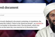 Surat Osama bin Laden untuk AS Viral, Dikritik Gedung Putih, Apa Isinya?