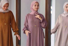Baju Muslim, Tunik Korea dan Gamis Abaya Masih Jadi Trend Baju Lebaran Muslimah 2023