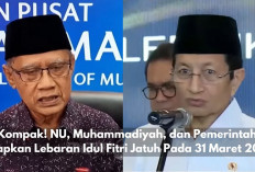 Kompak! NU, Muhammadiyah, dan Pemerintah Tetapkan Lebaran Idul Fitri Jatuh Pada 31 Maret 2025
