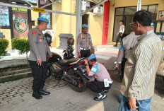 Gawat! Ada yang Berani Gembosi Ban Puluhan Motor Polisi, Ini yang Melakukannya