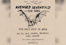 Yakin Gak Nonton Konser Avenged Sevenfold? Bigini Penjelasan Jadwal dan Harga Tiketnya, Catat Tanggalnya Guys