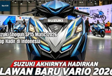 Suzuki Shogun SP15 Matic 2026 Siap Hadir di Indonesia: Skutik Praktis dengan Bagasi Besar dan Tampilan Sporty