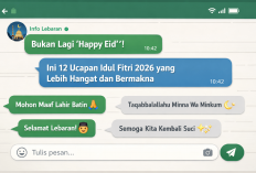 Bukan Lagi Happy Eid! Ini 12 Ucapan Lebaran Idul Fitri 2026 yang Lebih Hangat dan Bermakna