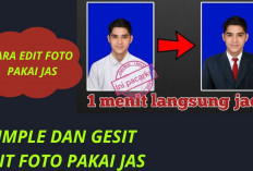 No Repot-repot! Inilah 4 Cara Edit Foto Pakai Jas dengan Mudah Hanya Menggunakan HP, Praktis dan Gesit...