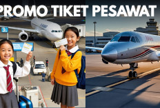 Libur Sekolah Makin Dekat? Ini Promo Tiket Pesawat Murah Diskon Gede-Gedean Mulai Rp 280 Ribu