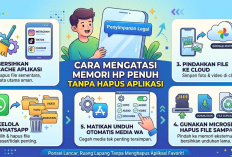 Cara Mengatasi Memori HP Penuh Tanpa Hapus Aplikasi